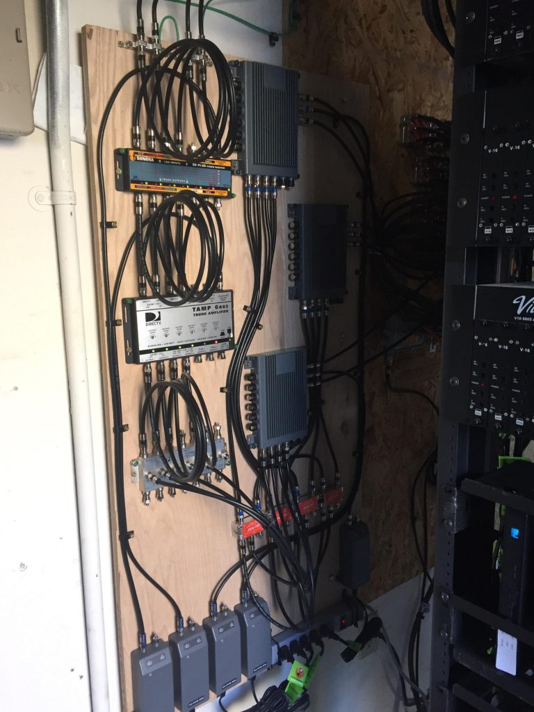 Sun Comm Technologies Installs DIRECTV® H 25 L Band TV Programming Distribution System for Blue Spruce RV Park August 2019