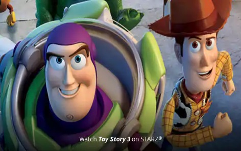 DIRECTV Offers STARZ® watcj TOY STORY 3 Offered by Sun Comm Technologies Inc 505-424-7223