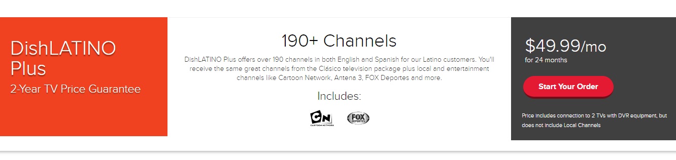 Dish® TV Packages - Latino | SUN COMM TECHNOLOGIES INC